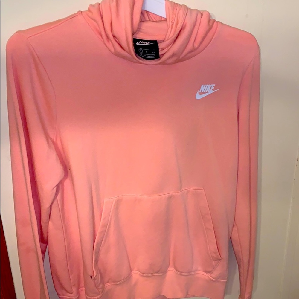 Nike pink hoodie